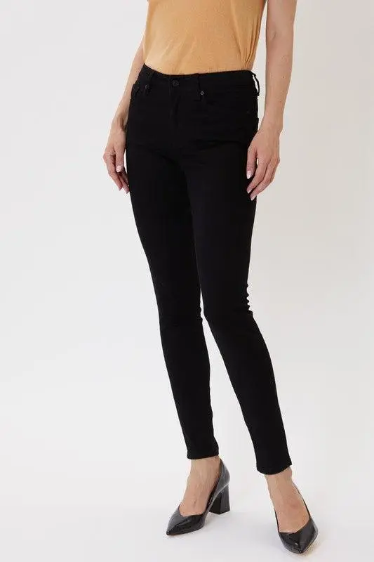 Black High Waist Skinny Fit Jeans