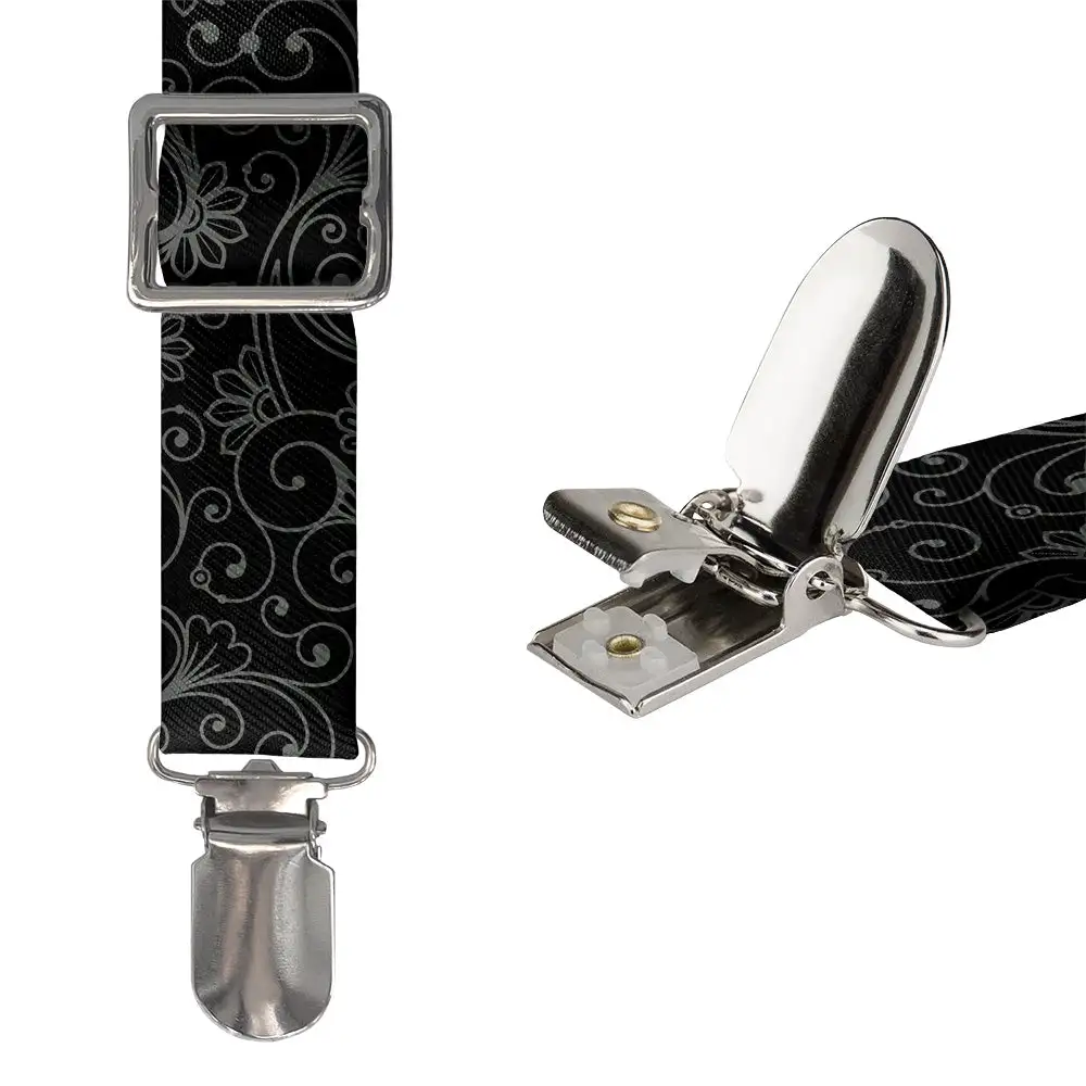 Decadence Paisley Pattern Suspenders