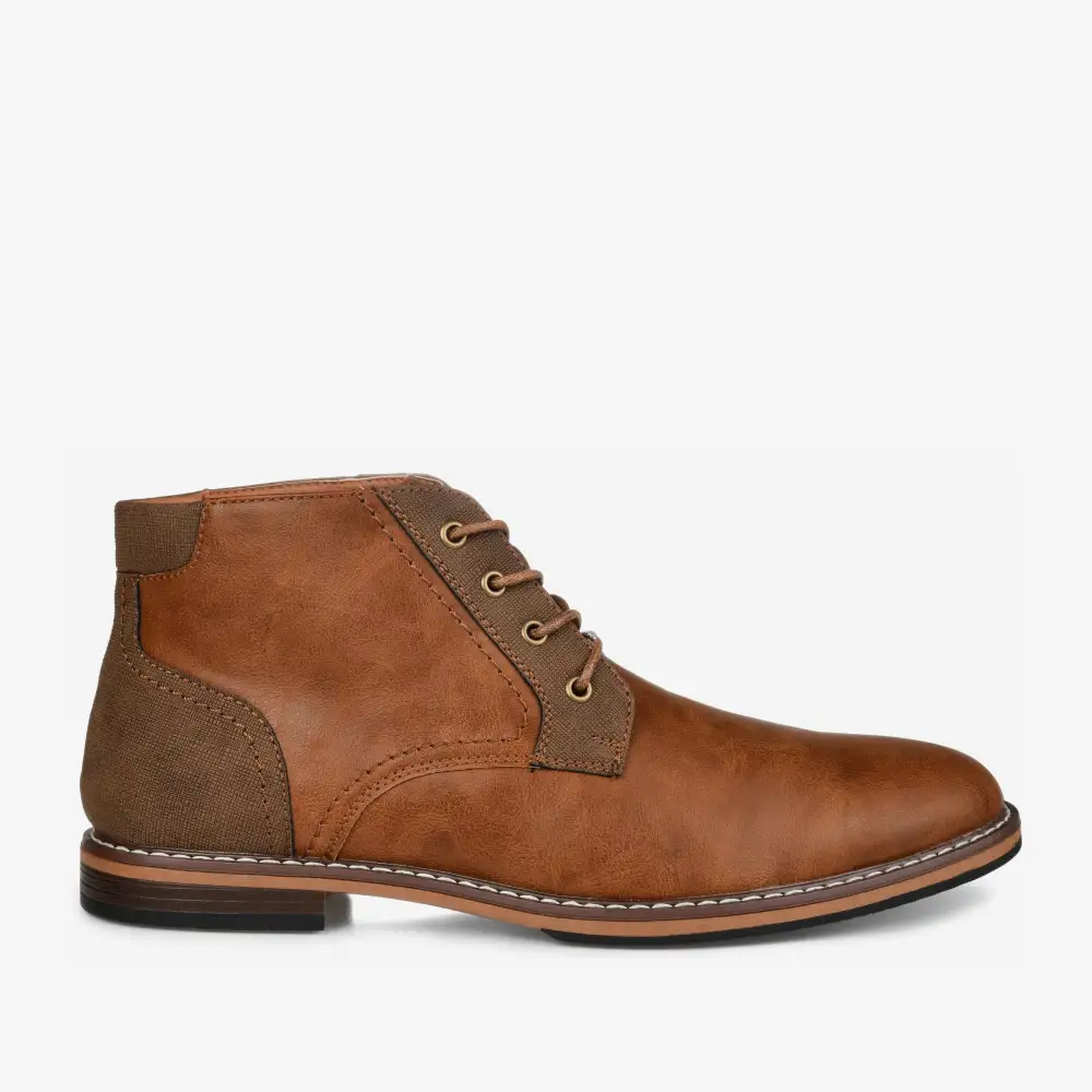 Splicing Plain Toe Work Boots
