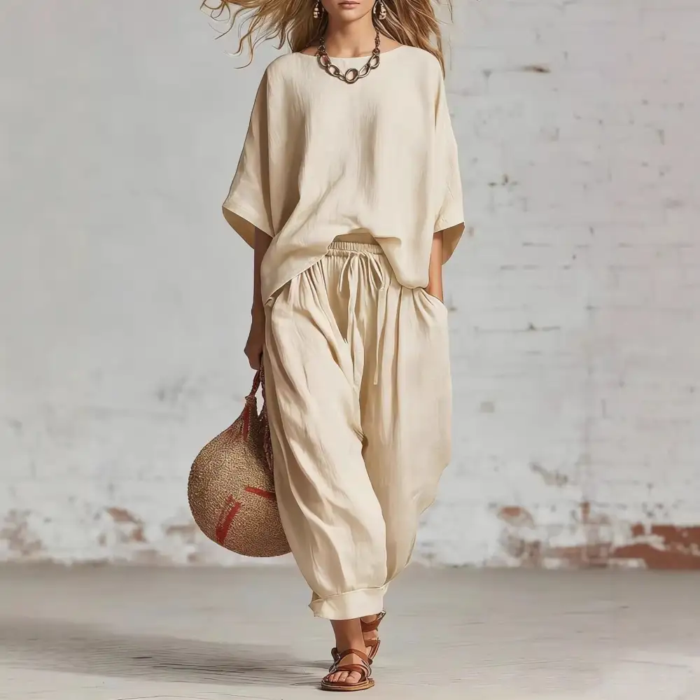 Linen Women's Two-Piece Set