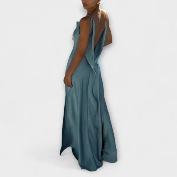 Satin Maxi dress