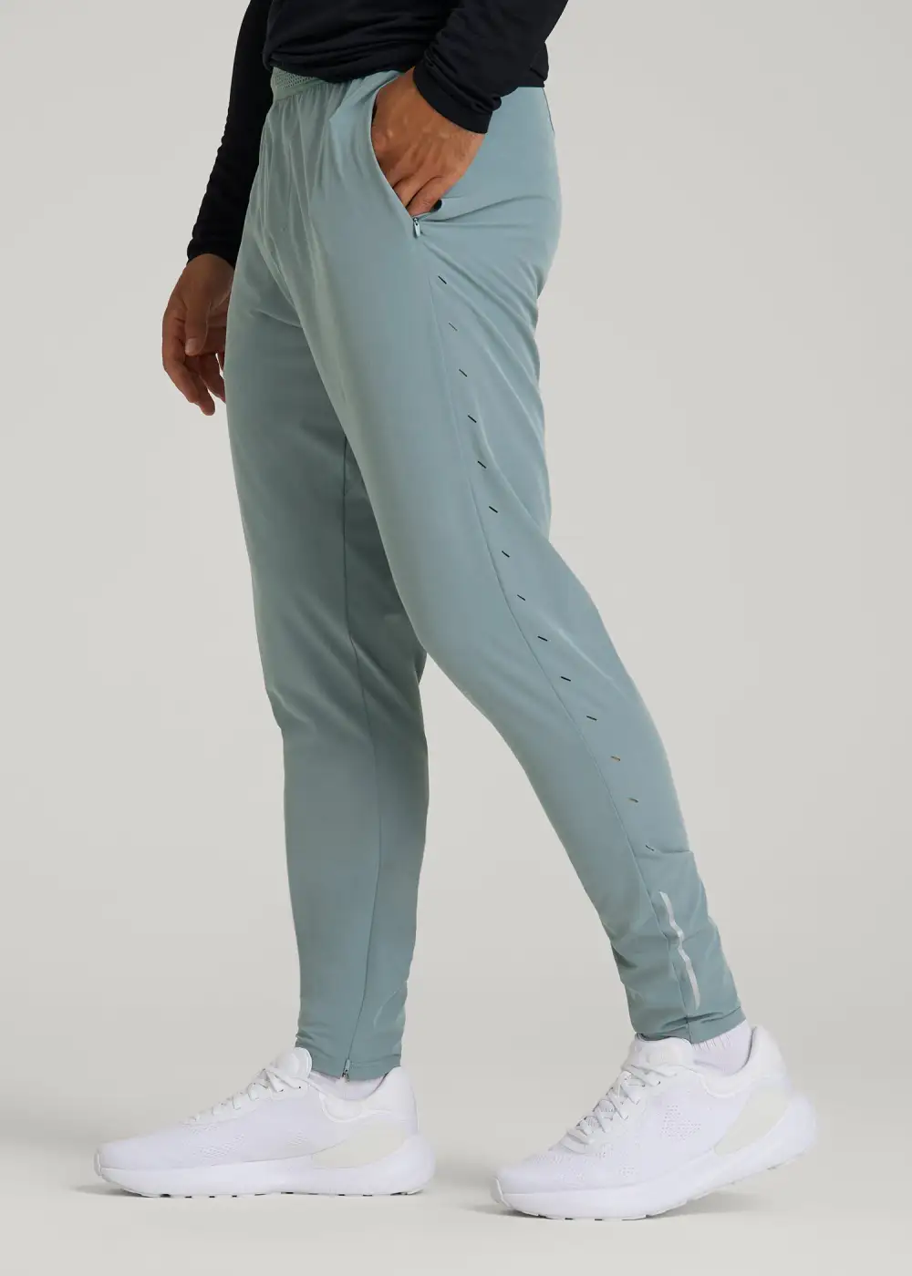 Men's Tapered Stretch Running Pants