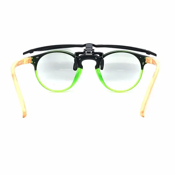 60mm Wayfarer Polarized Full-Frame Clip-On Sunglasses