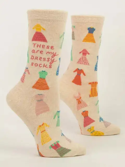 Women's These Are My Dressy Crew Socks