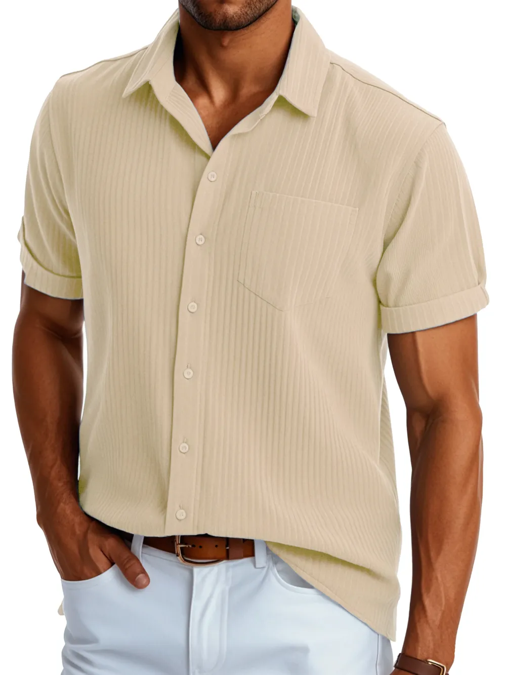 Relaxed Short Sleeve Pocket Shirt