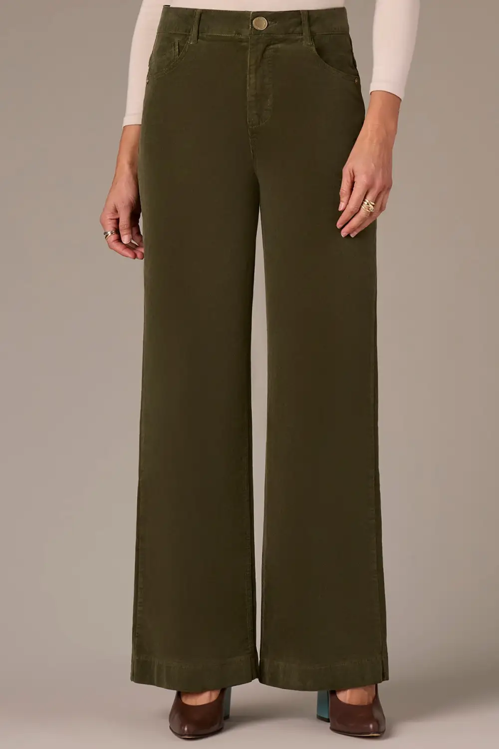 High Rise Sam Wide Leg Pants