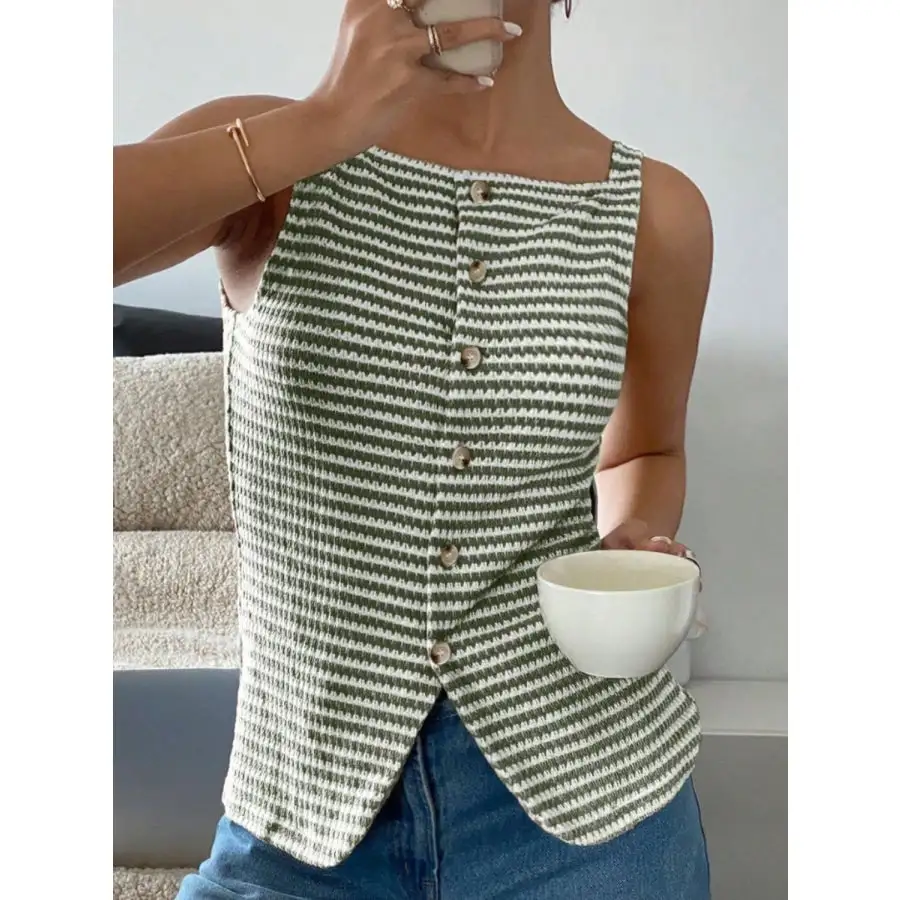 Button Down Tank
