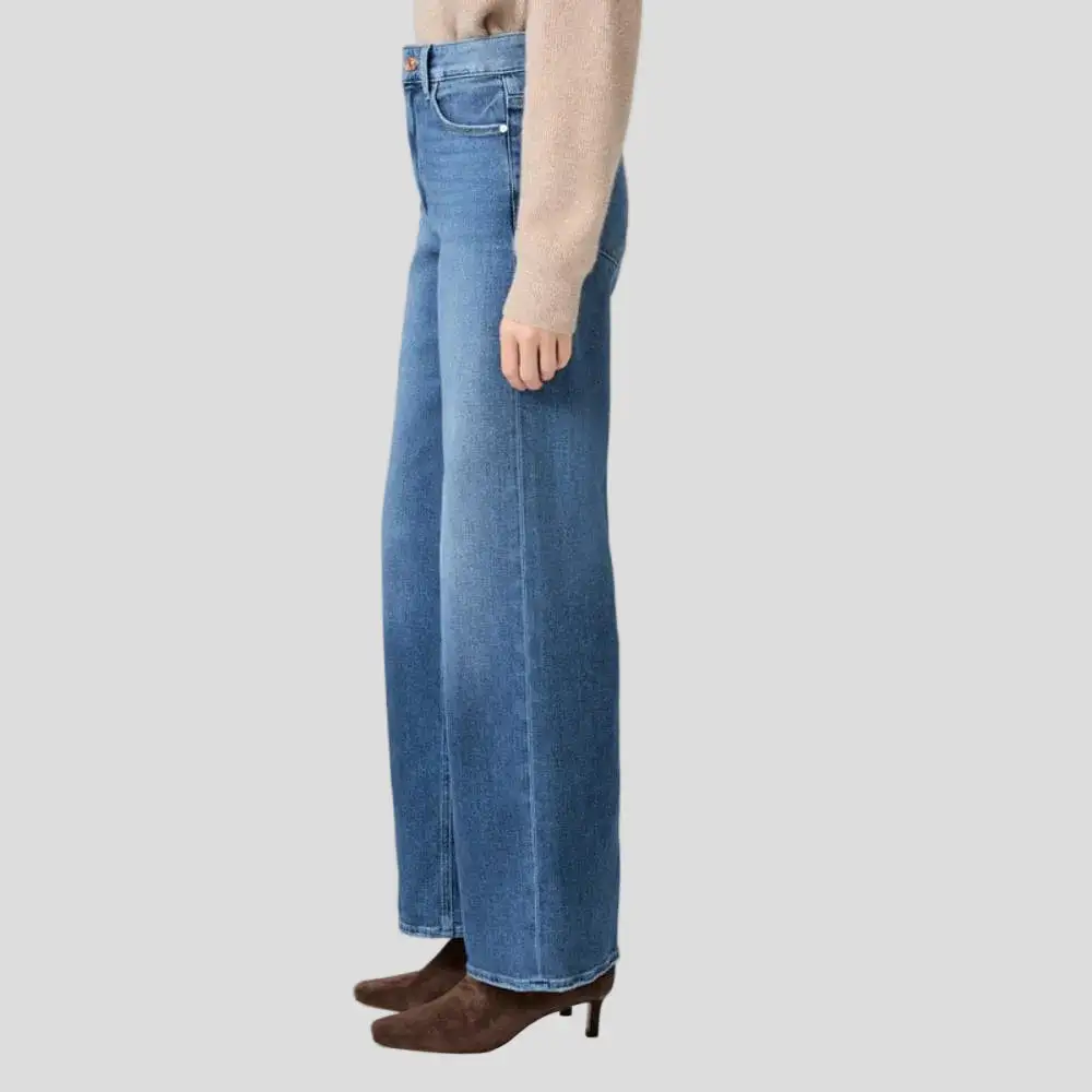 Wide-Leg High-Rise Women's Jeans