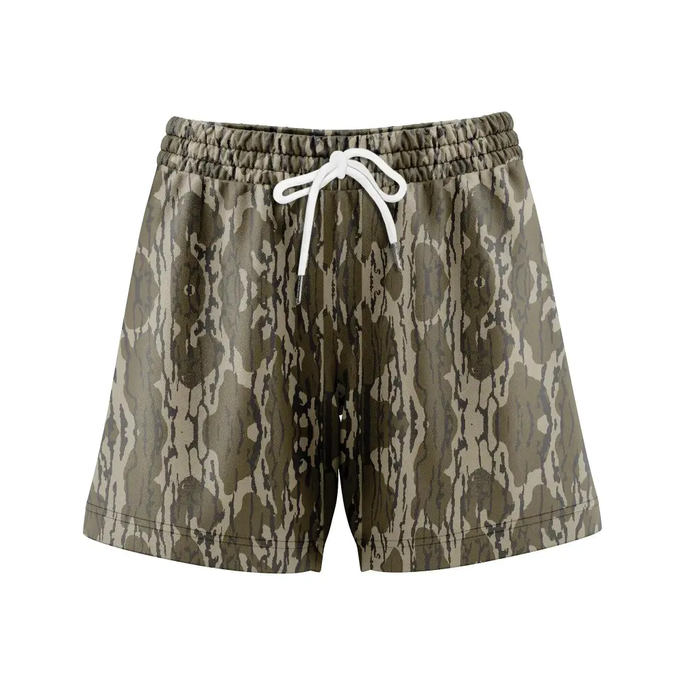 Men's Camo Camo Shorts With 5 Inch Inseam