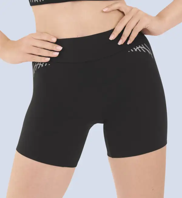 Women's Sleek High-Waist Stretch Quick-Dry Cyclist Shorts