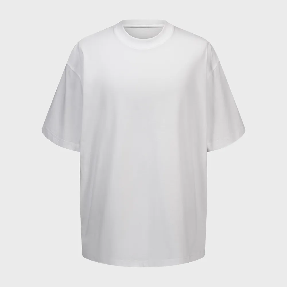 Oversized Mock Neck T-Shirt