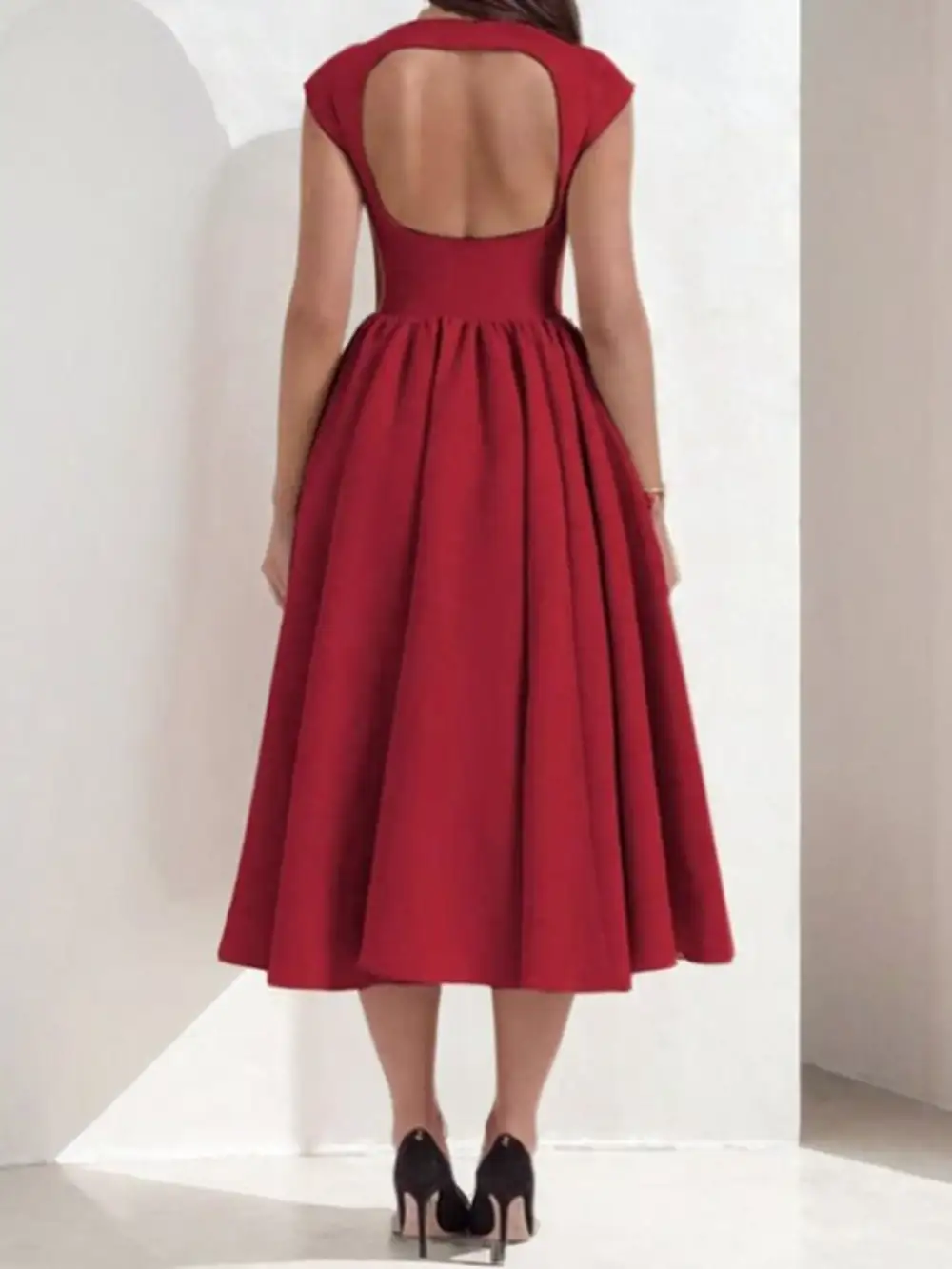 A Line Midi Dress
