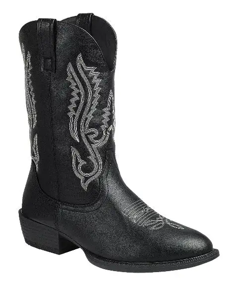 Classic Western Ankle Boots