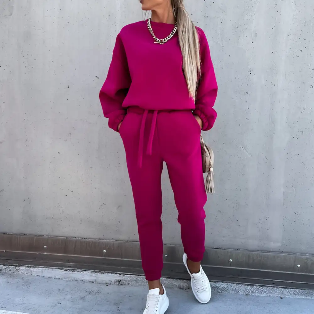 Hoodie And Pants Casual Two-Piece Set