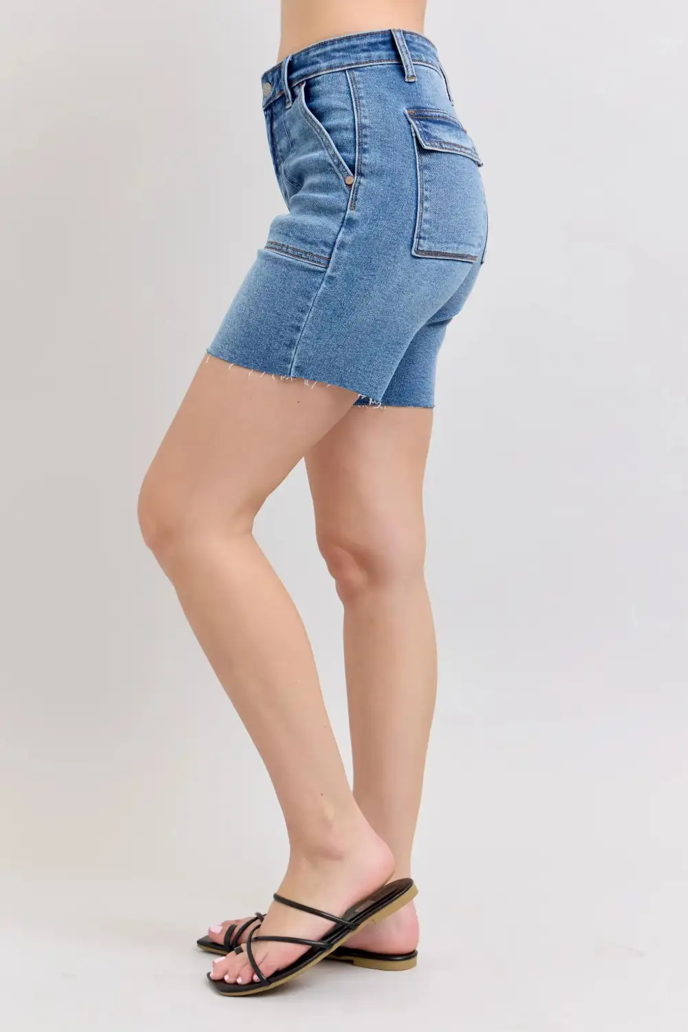 Pocket Detail Relaxed Bermuda Shorts
