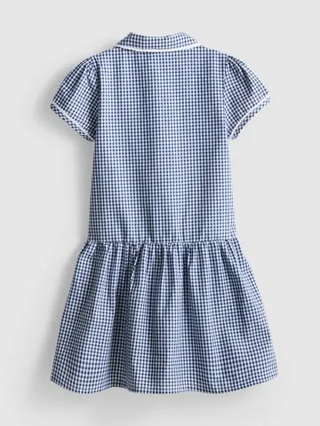 3-7yrs | Cotton Rich Gingham Check School Dress