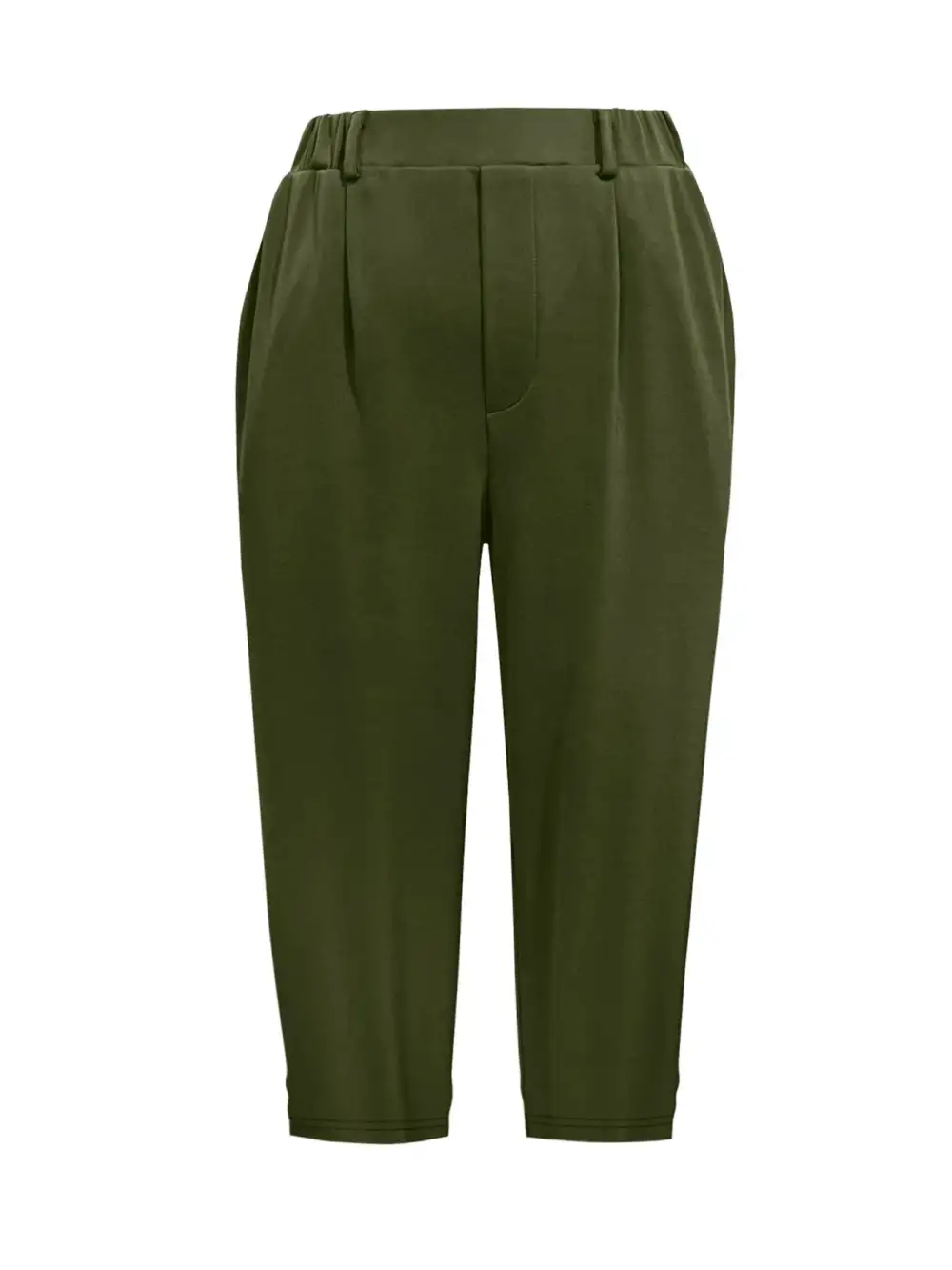 Pleated Detail Pants With Pocket