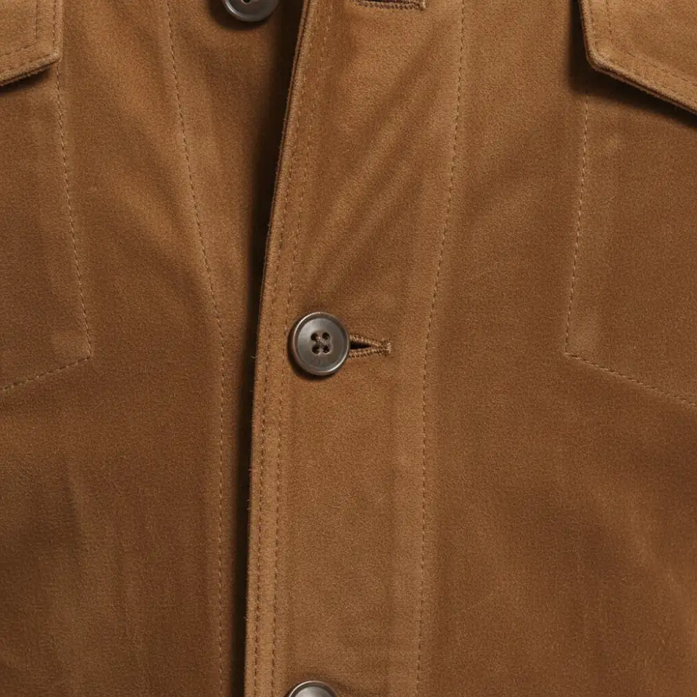 Everyday Suede Trucker Jacket