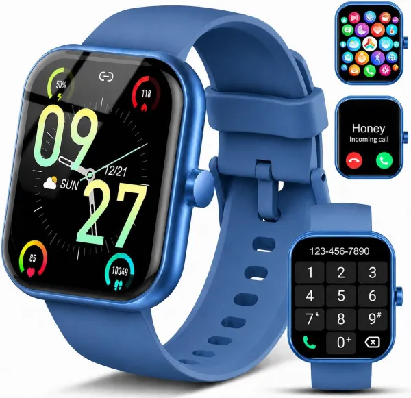 Smart Watch for Men Women (Answer/Make Call), 1.83