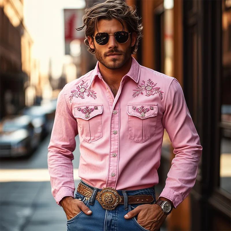 Relaxed Button Textured Shirt
