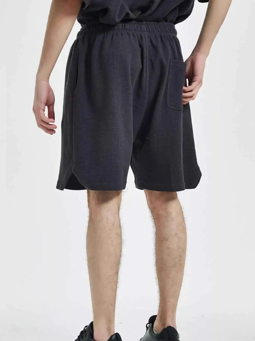 Loose Fit Drawstring Shorts
