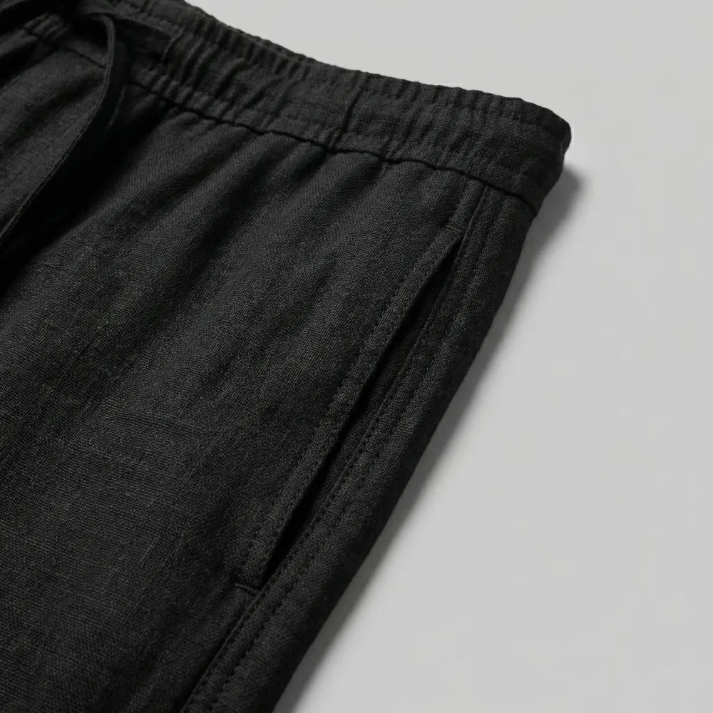 Lightweight Linen Slim Fit Pants
