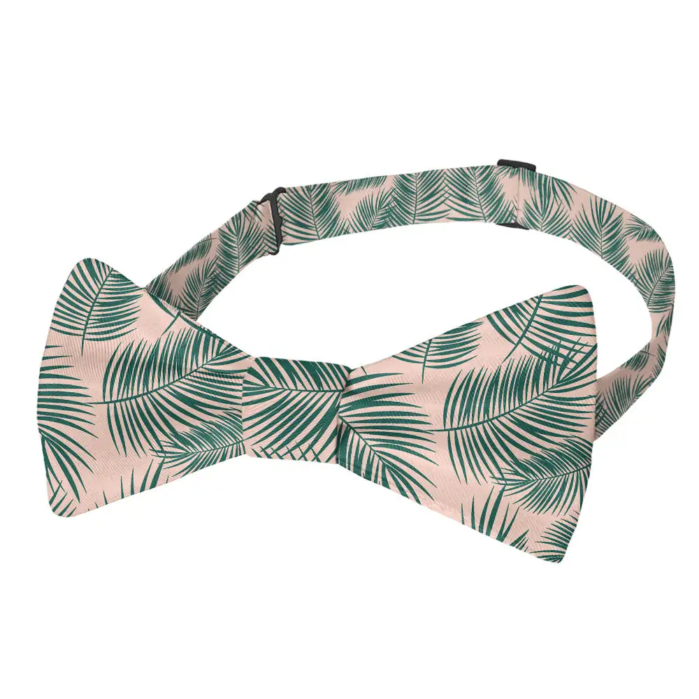 Palm Leaves Pattern Bow Tie