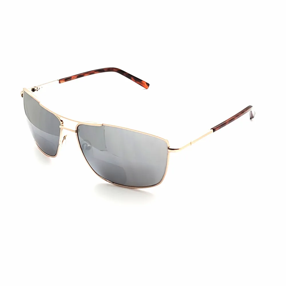 Bifocal Smoke-Lens Spring-Hinge Reading Sunglasses
