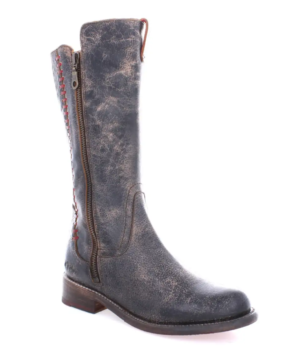 Pull-Tab Refined Tall Boots