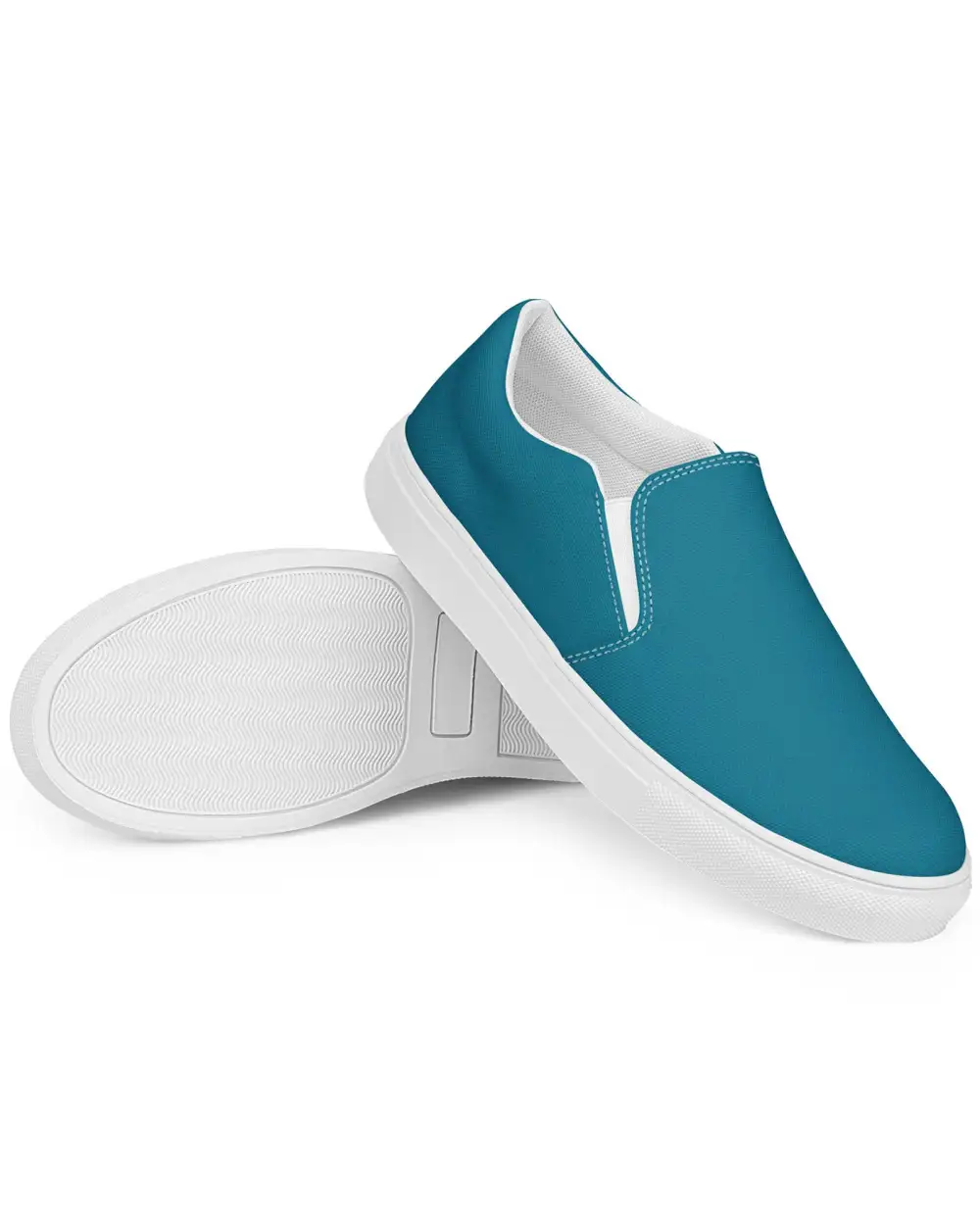 Cottage Pattern Slip On Shoes