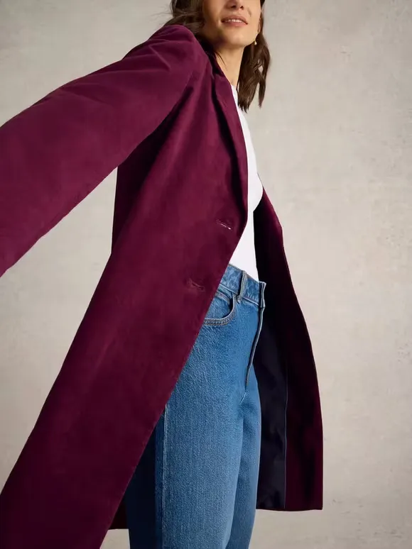 Various Colors Velvet Coat