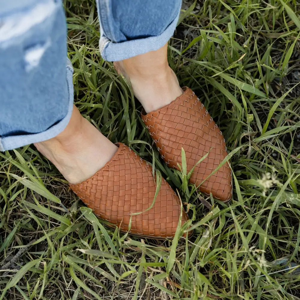Woven Flat Sandals