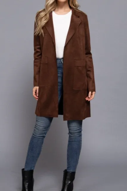 Long Coat With Large Pockets