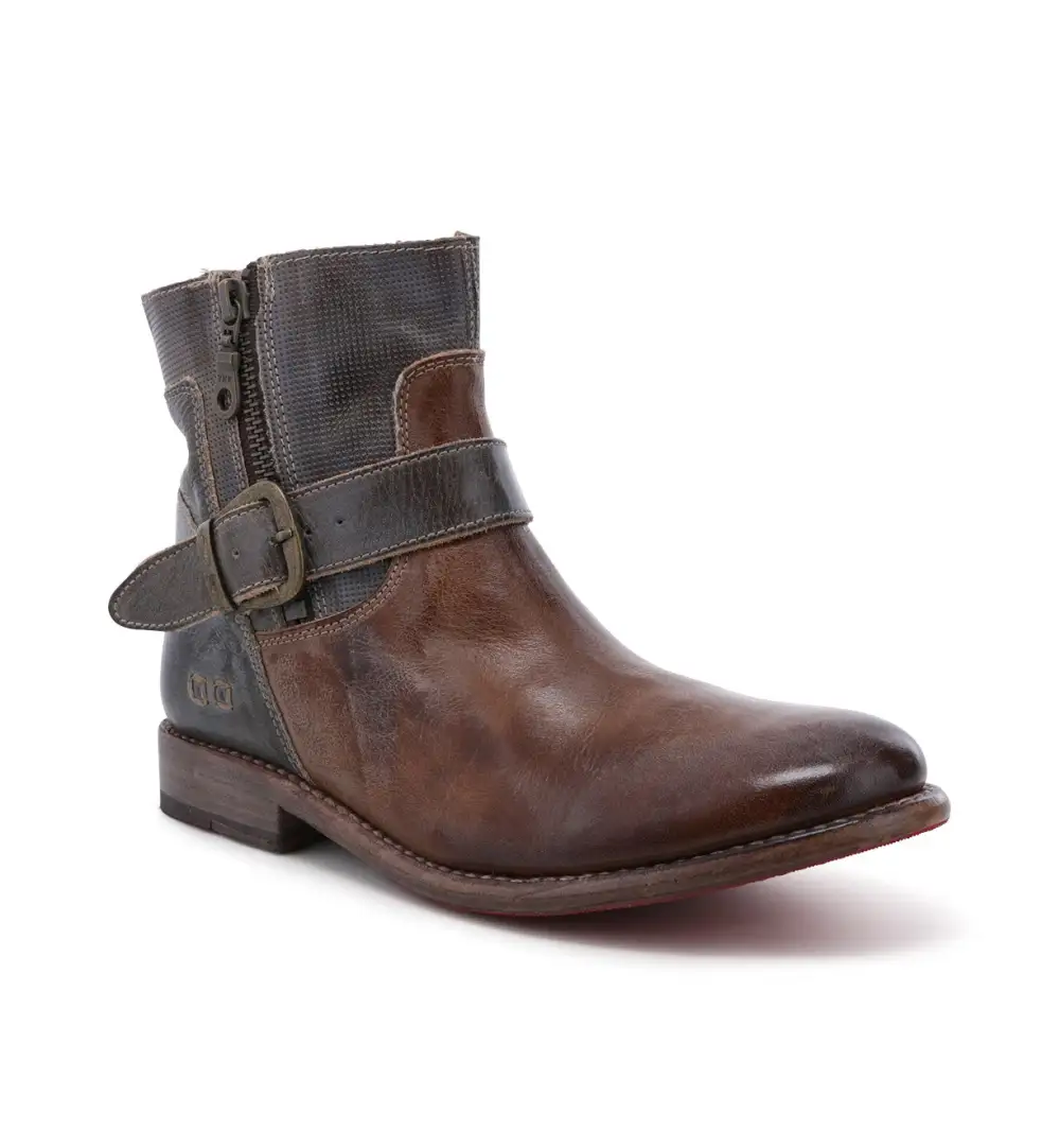 Buckled Perforated Everyday Boots