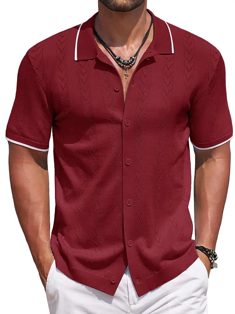 Textured Relaxed Cut Shirt