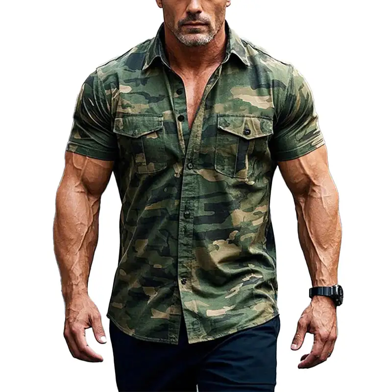 Clean Cut Camo Shirt