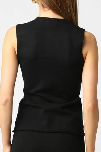 Sleeveless Women's Blouse Top