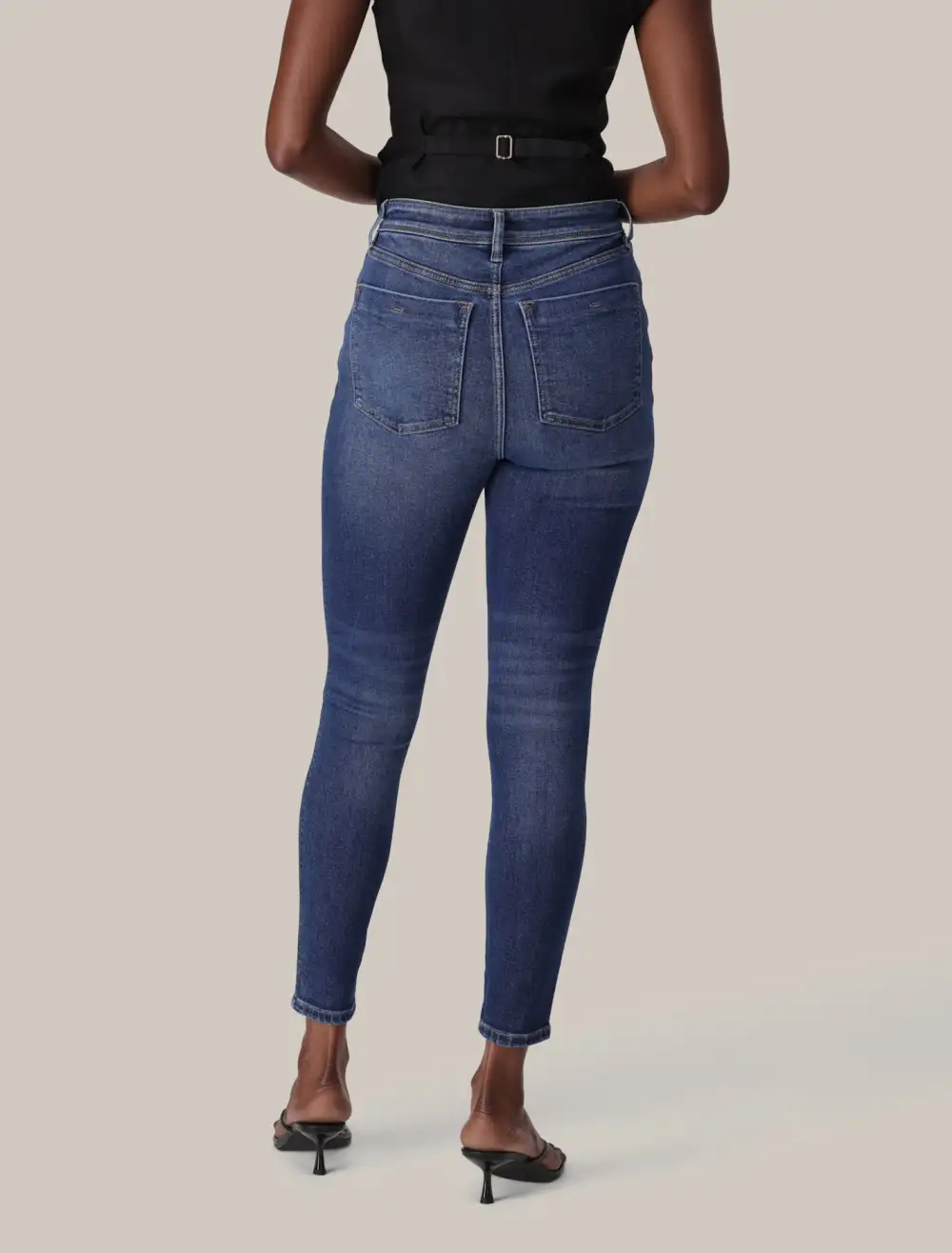 Dark Wash High-Rise Sculpt Fit Jeans