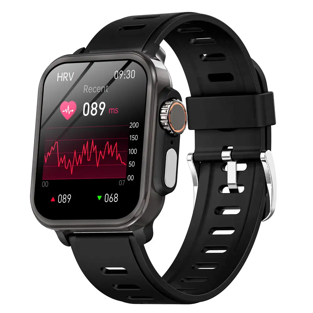 Bearscome Blood Sugar Blood Pressure Blood oxygen Sleep Monitoring Waterproof Smartwatch
