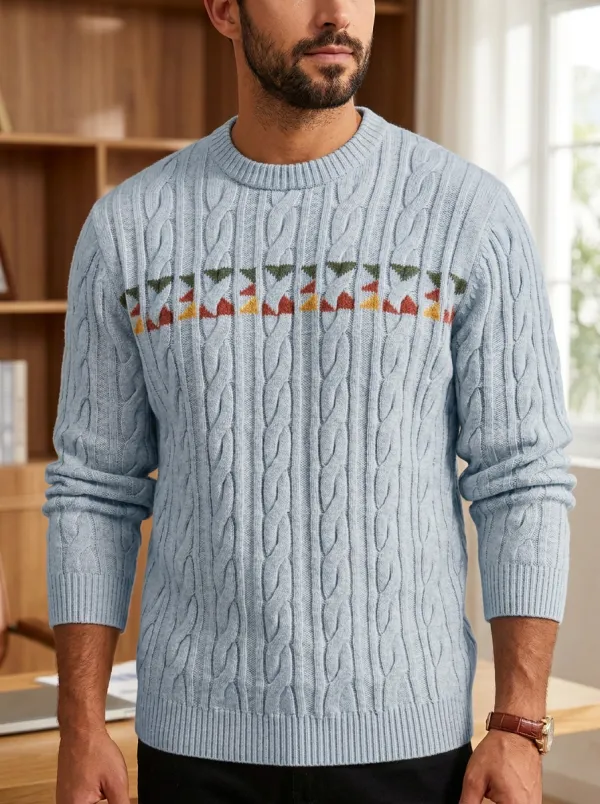 Men's Cable-Knit Cable Knit Sweater