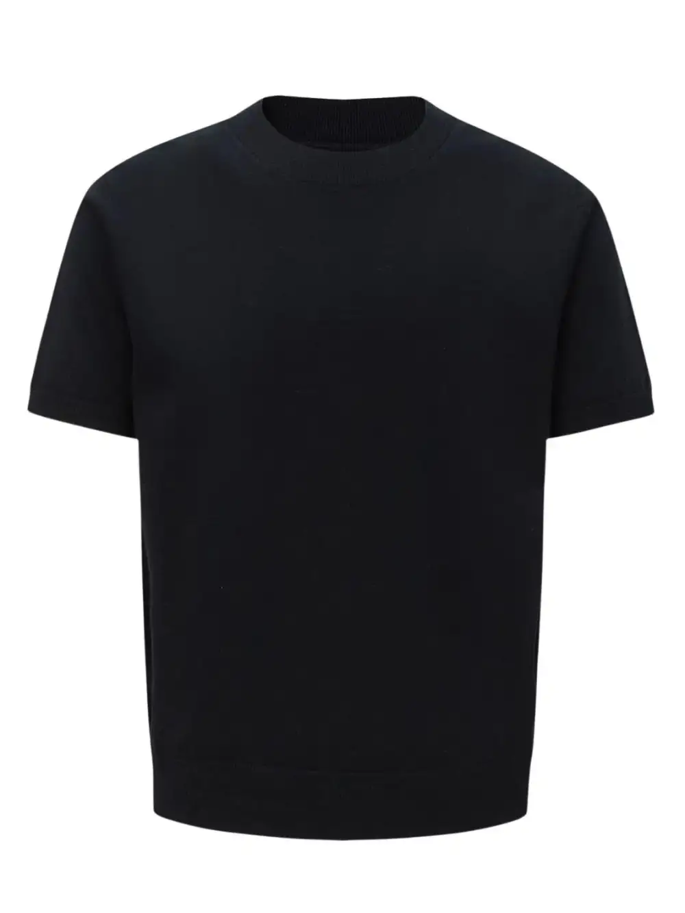 Layered Crew Neck Short Sleeve Tee