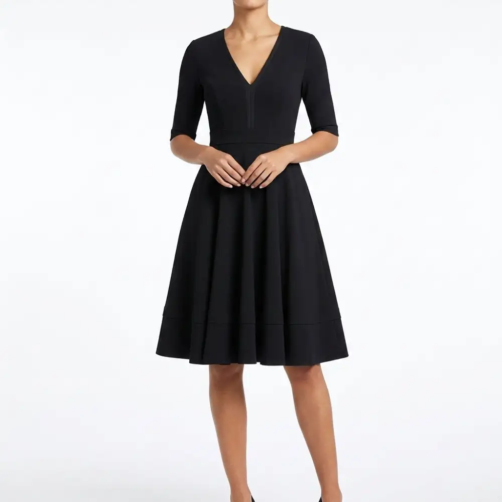 Delicate Refined Women's Midi Dress