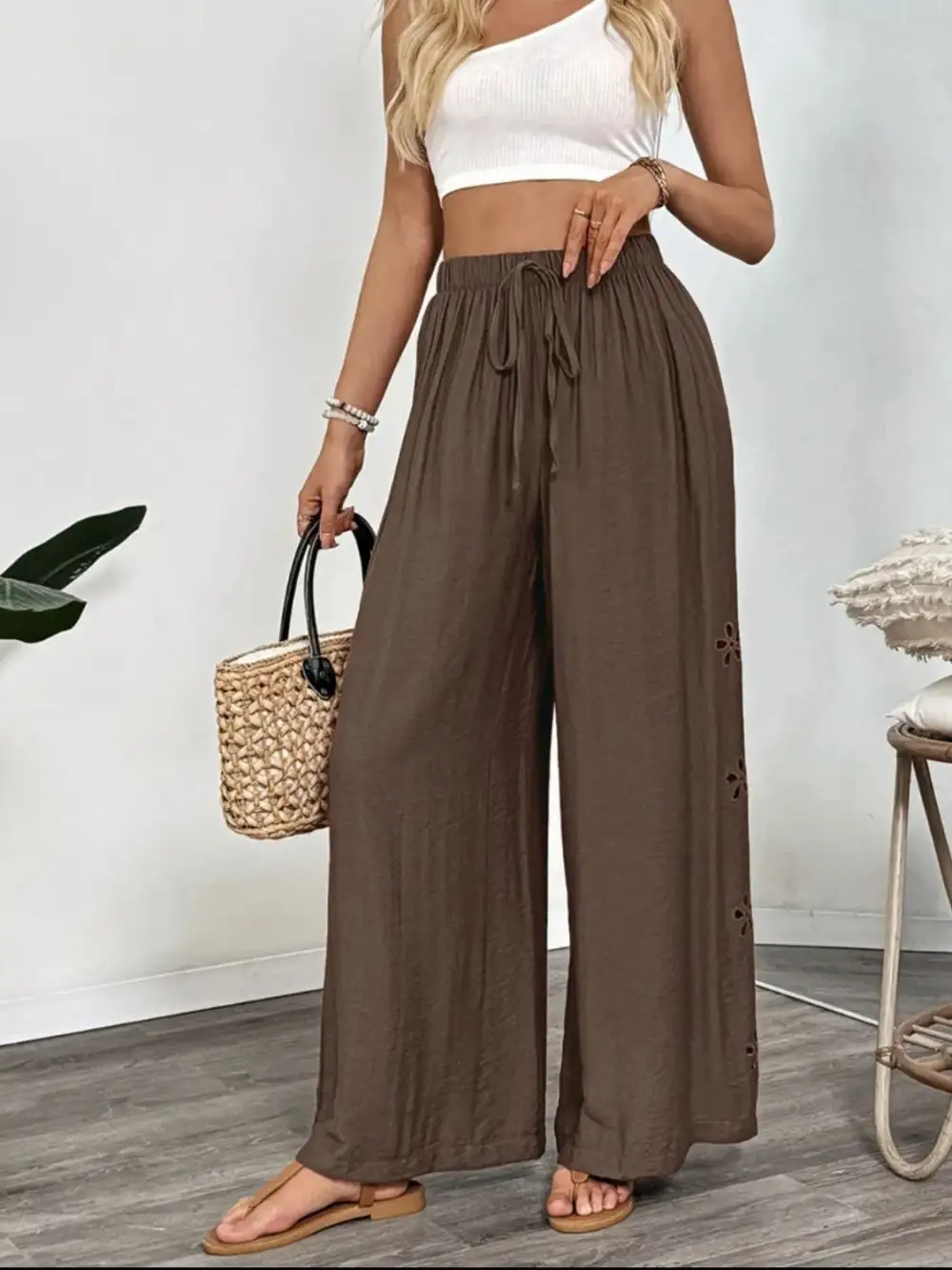 Polished Wide Leg Pants