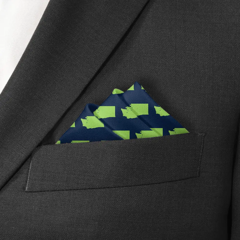 Neat Tailored Suit Pocket Square