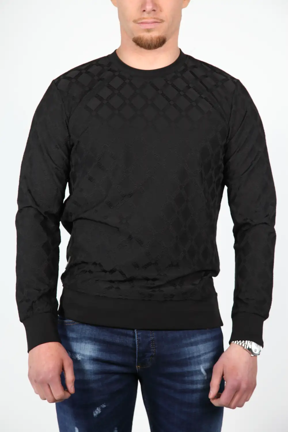 Slim Fit Refined Knit Sweater