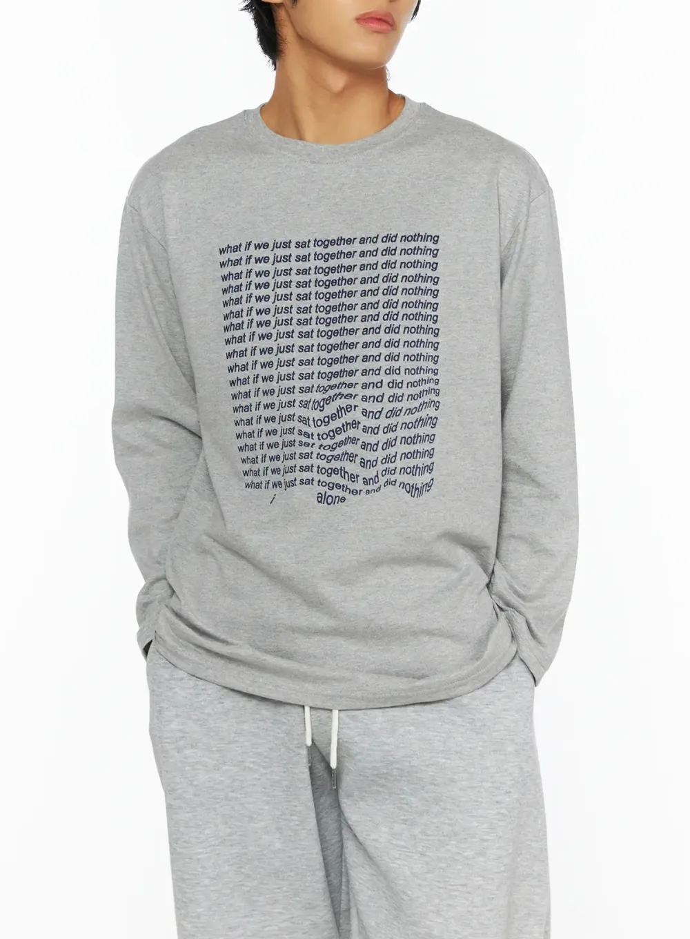 Men's Wave Graphic Long Sleeve Tee
