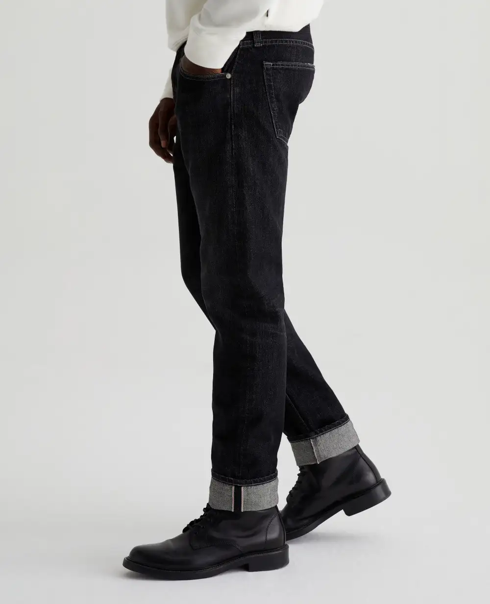 Men's Slim Straight Rigid Jeans