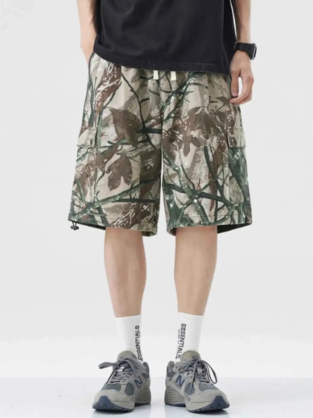Camouflage Cargo Shorts