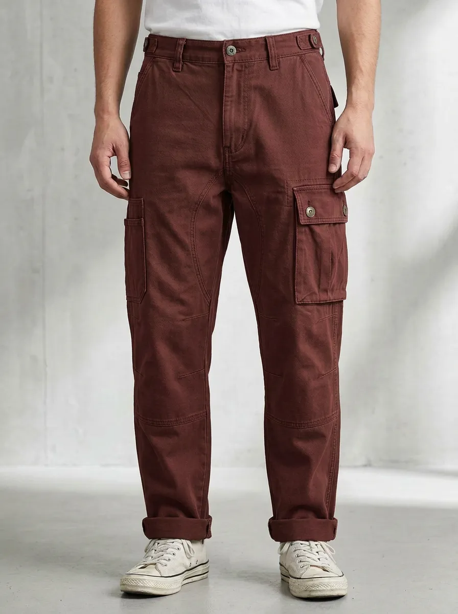 Men's Relaxed Canvas Utility Field Pants