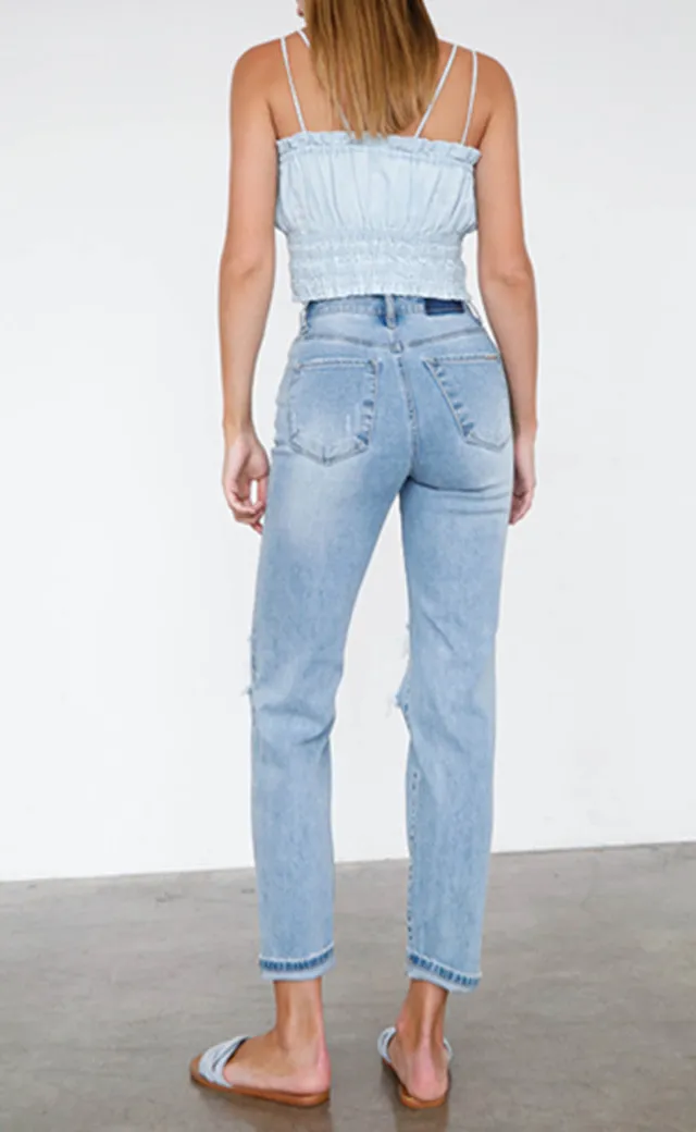 High Waist Mom Jeans